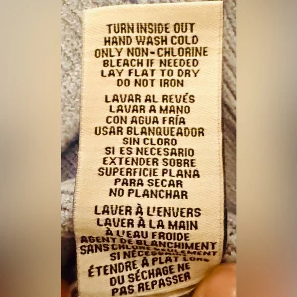 Dictionary Knitwear crop top size L casual Boho retro festival Y2K preppy NWT - Picture 11 of 12